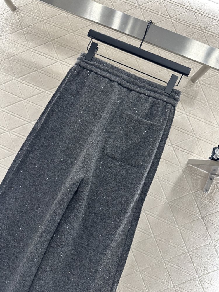 Широкие брюки с завязками фото 4