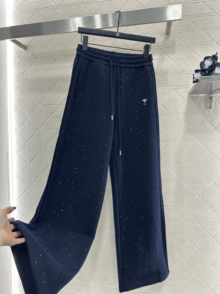 Широкие брюки с завязками фото 6