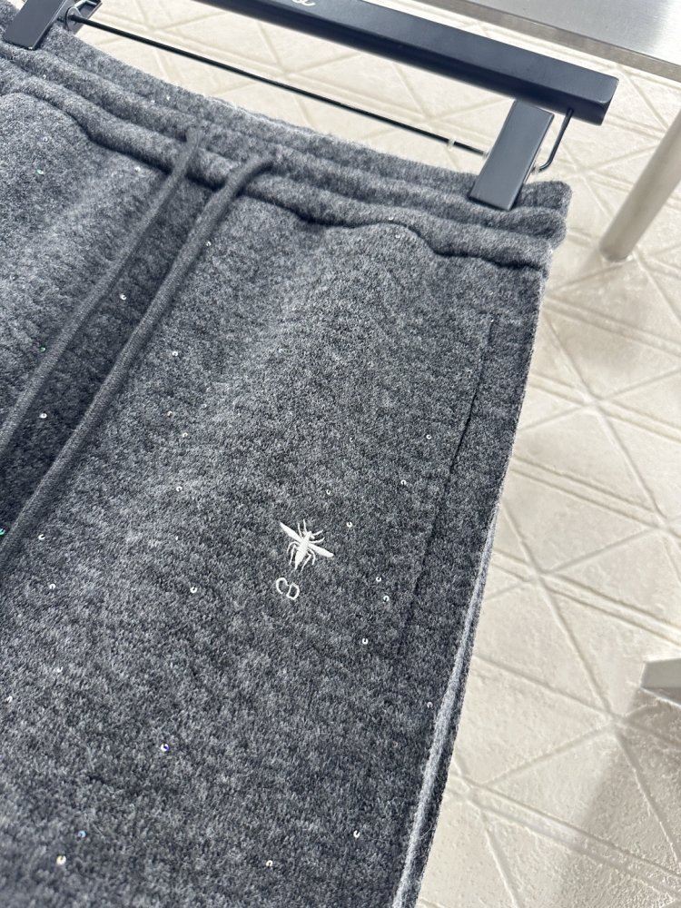 Широкие брюки с завязками фото 7