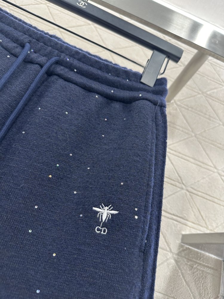 Широкие брюки с завязками фото 7