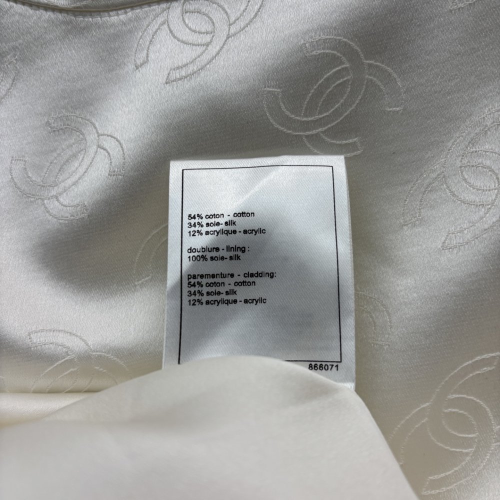 Шовковий жакет з круглим вирізом фото 9