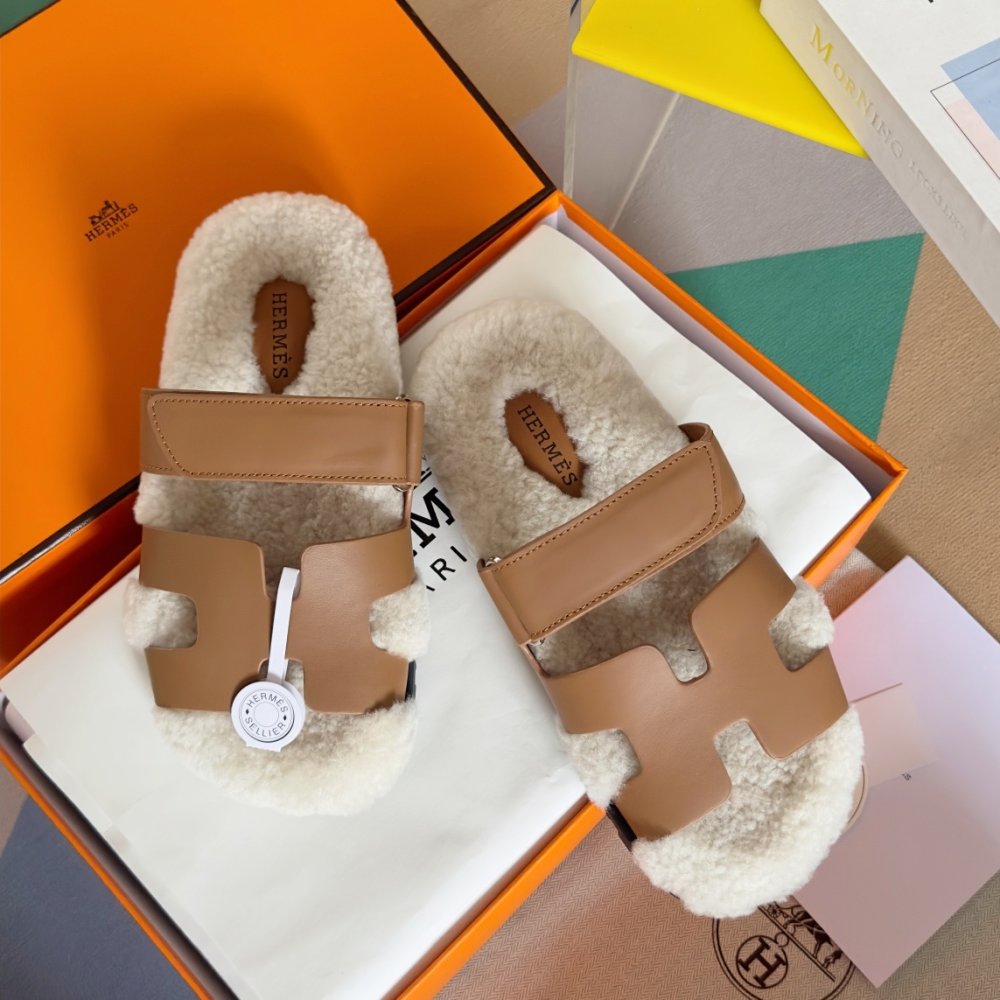 Шлепанцы Chypre меховые женские