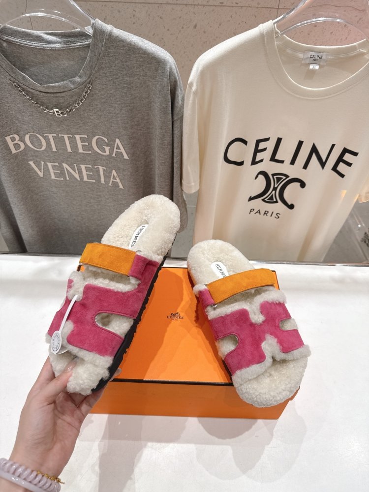 Step-ins Chypre fur women's фото 4