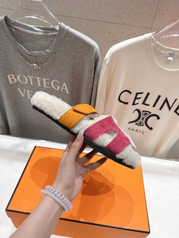 Step-ins Chypre fur women's фото 5