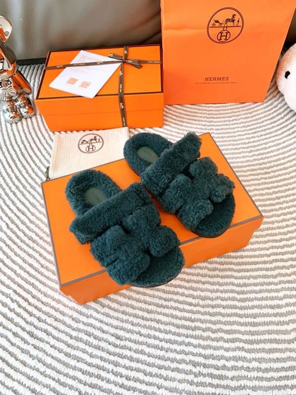 Шльопанці Chypre хутряні фото 2