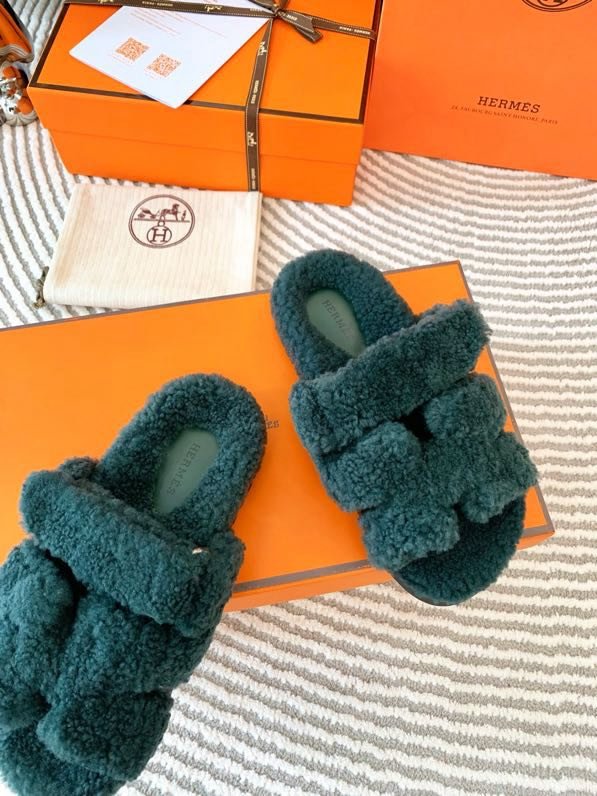 Шльопанці Chypre хутряні фото 3