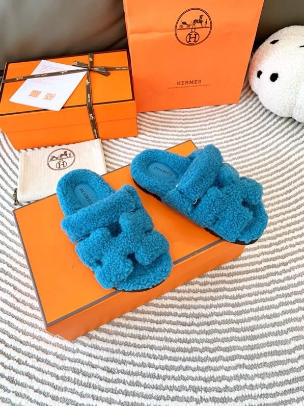 Шльопанці Chypre хутряні фото 4