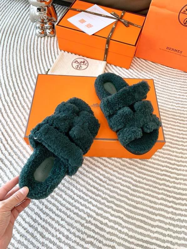 Шльопанці Chypre хутряні фото 4