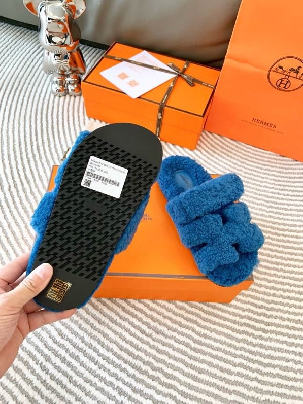 Шльопанці Chypre хутряні фото 5