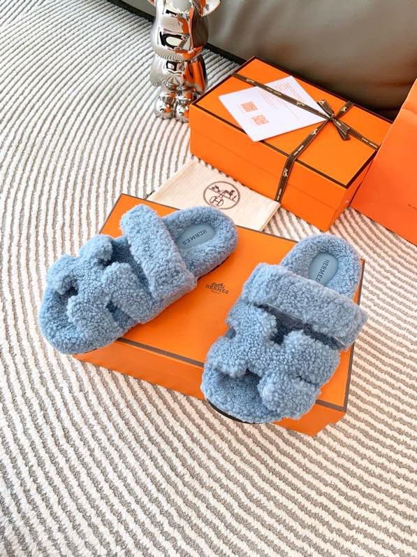 Шлепанцы Chypre меховые фото 5