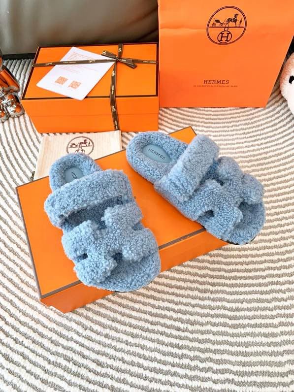 Шлепанцы Chypre меховые фото 6