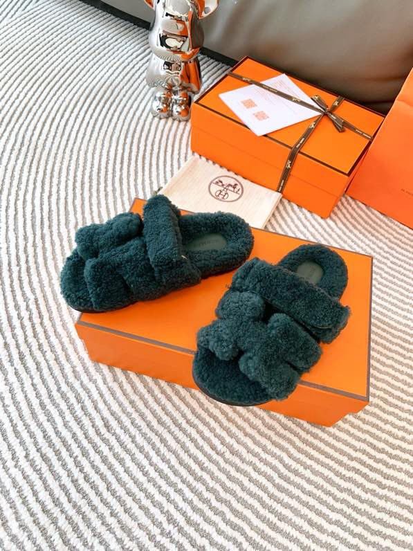 Шльопанці Chypre хутряні фото 6