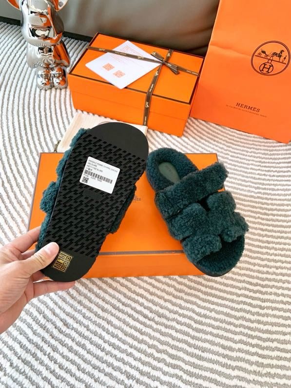 Шльопанці Chypre хутряні фото 7