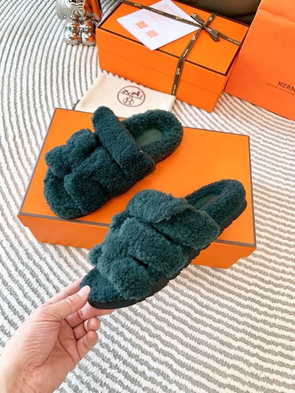 Шльопанці Chypre хутряні фото 8