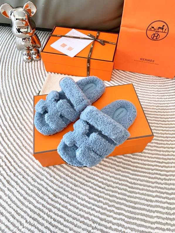 Шлепанцы Chypre меховые фото 9