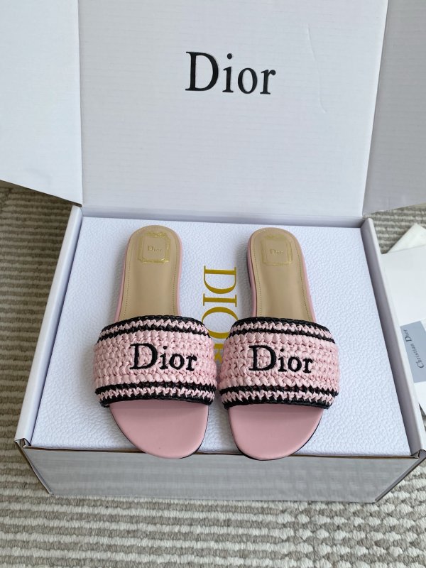 Шлепанцы Dior Woven