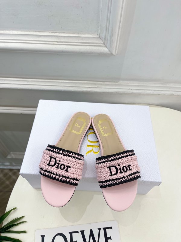 Шлепанцы Dior Woven