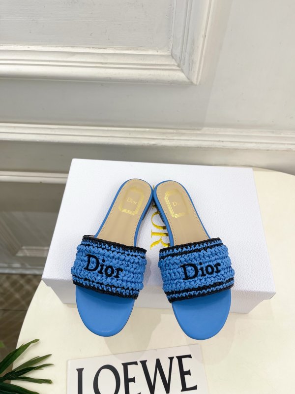 Шлепанцы Dior Woven
