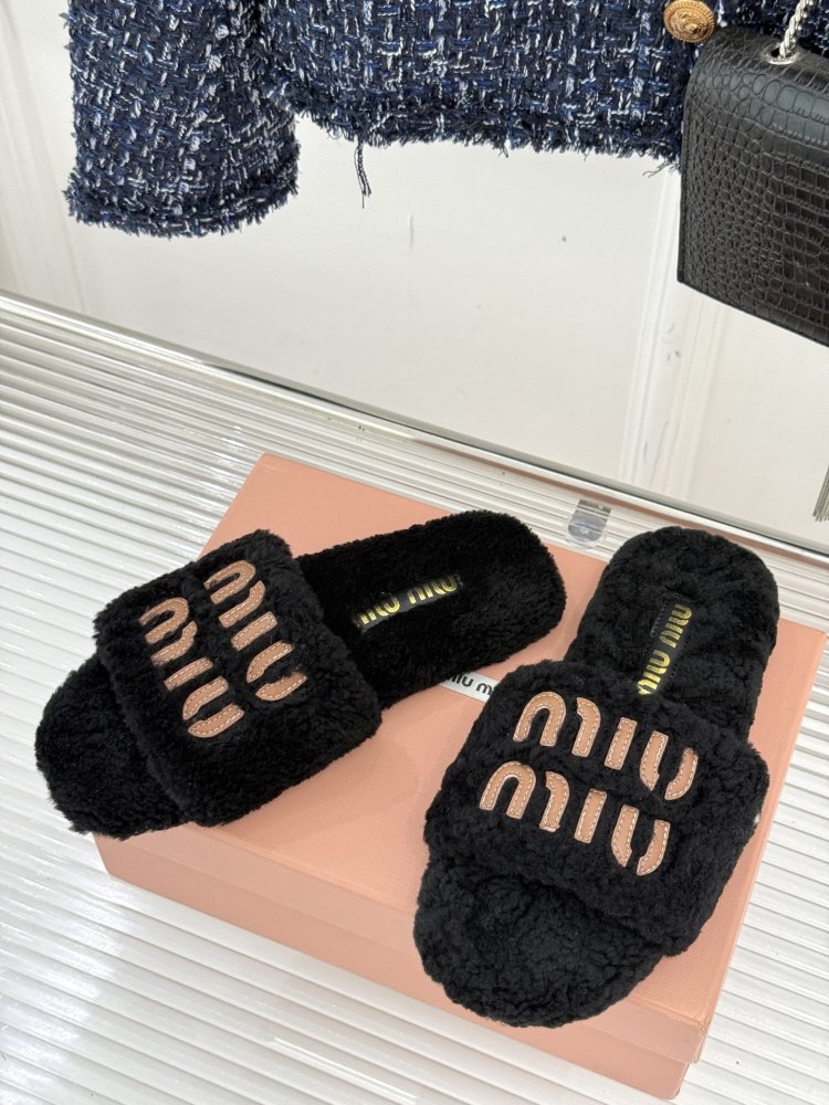 Шлепанцы меховые женские фото 2