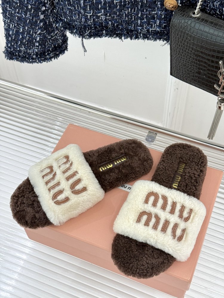 Шлепанцы меховые женские фото 2