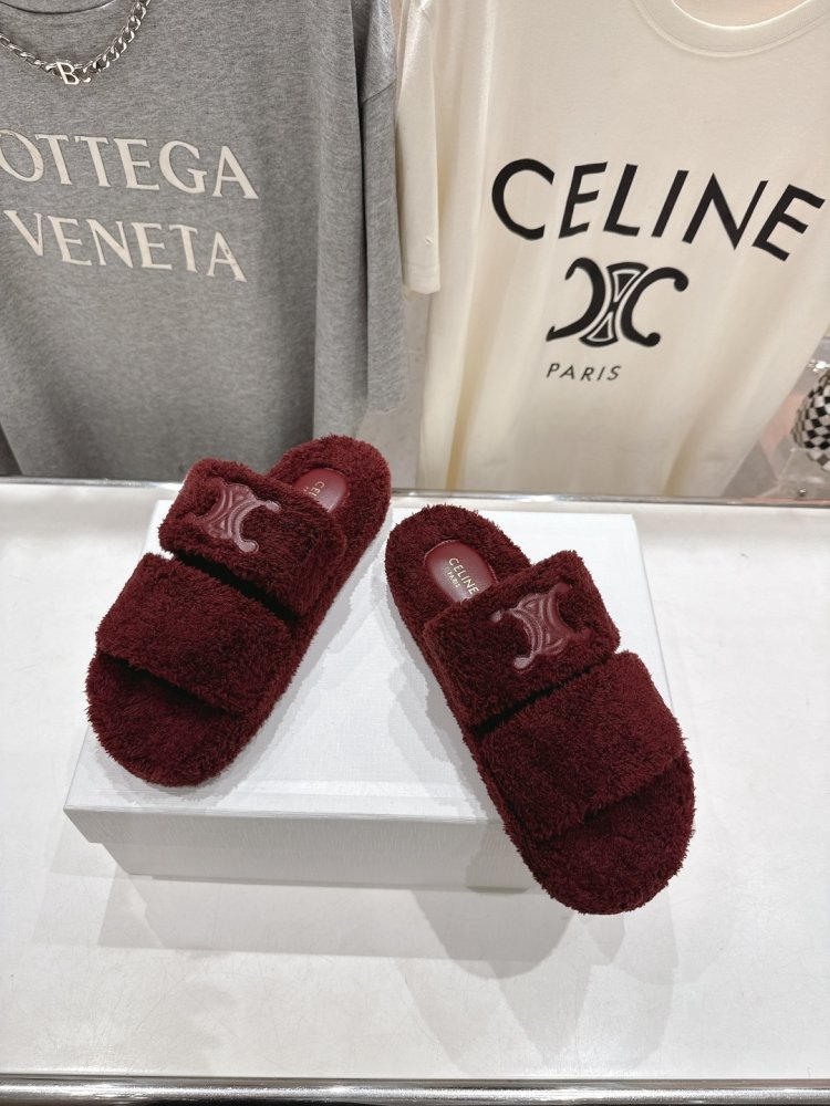 Шлепанцы меховые женские фото 2