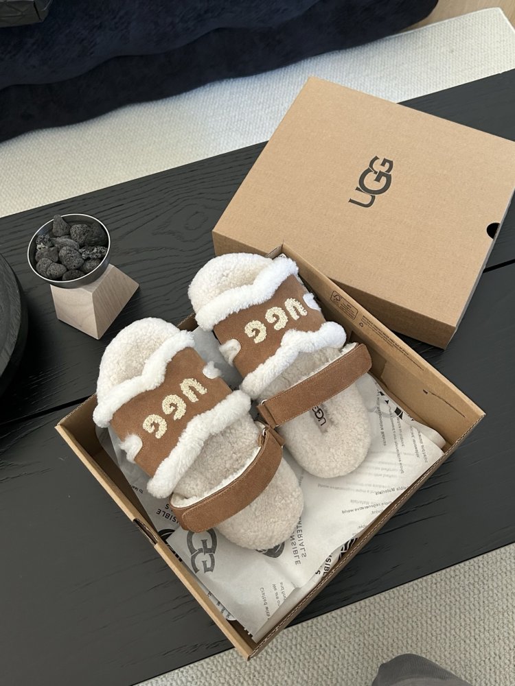 Шлепанцы меховые женские фото 2