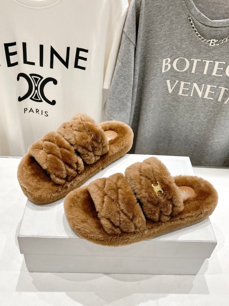 Шльопанці хутряні жіночі фото 3