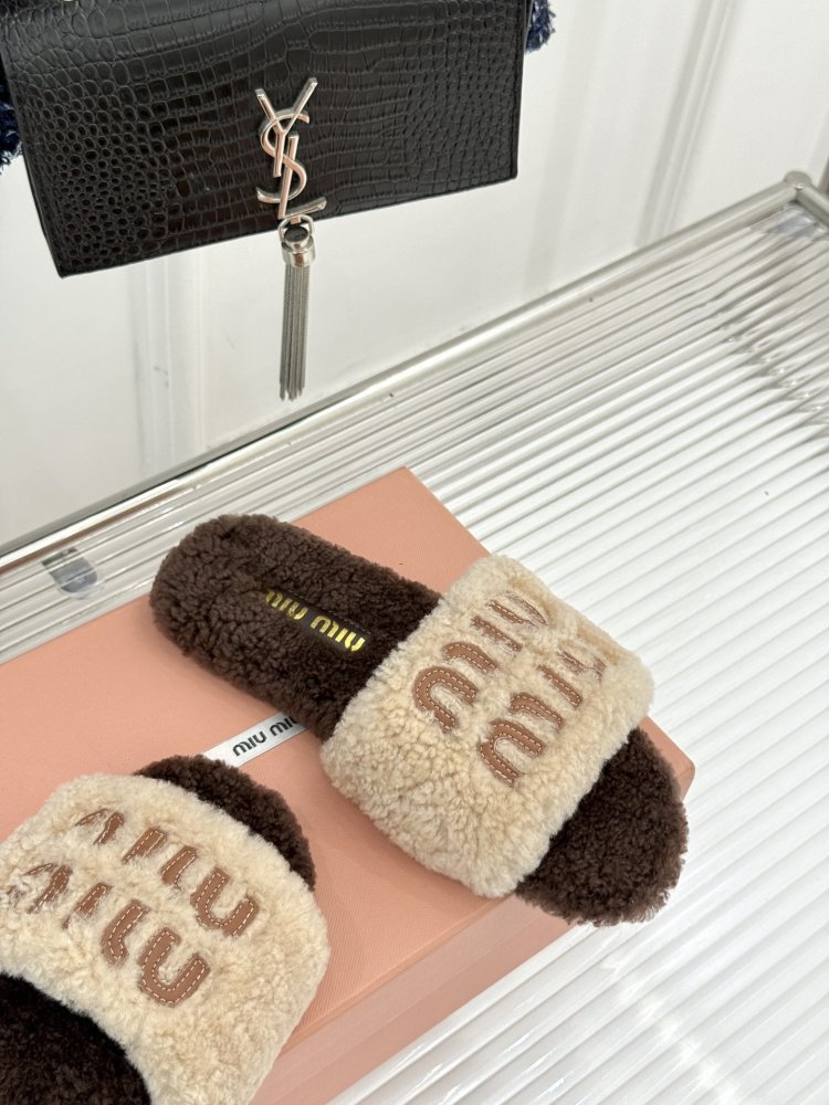 Шлепанцы меховые женские фото 5