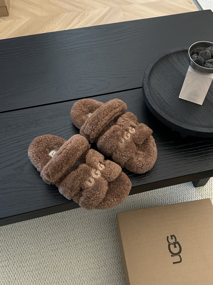 Шлепанцы меховые женские фото 7