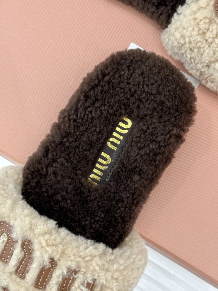 Шлепанцы меховые женские фото 8