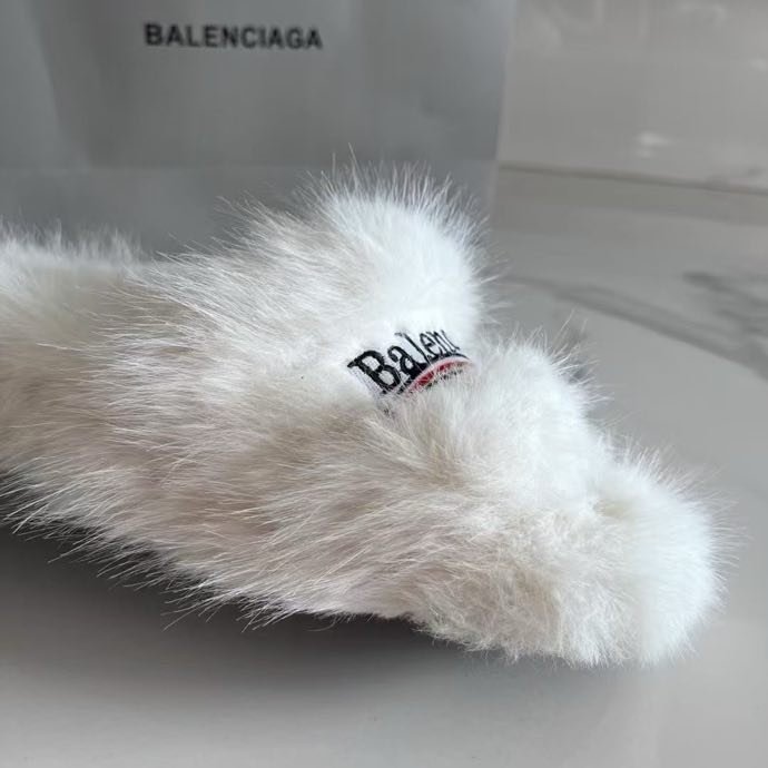 Шлепанцы меховые фото 6