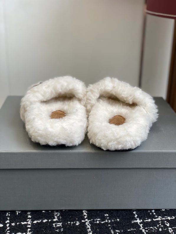 Шлепанцы меховые фото 6