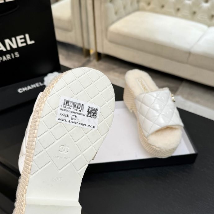 Шлепанцы на платформе фото 5