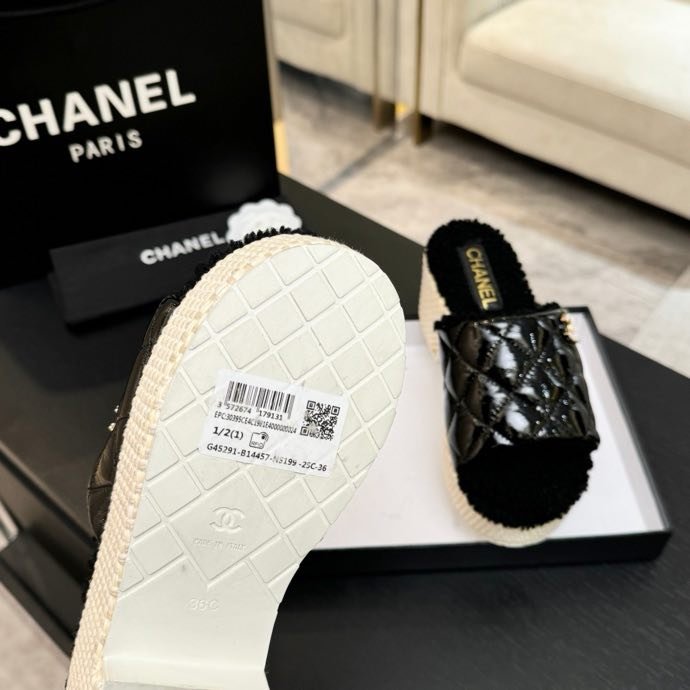 Шлепанцы на платформе фото 6