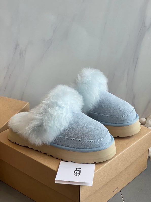 Шлепанцы с мехом