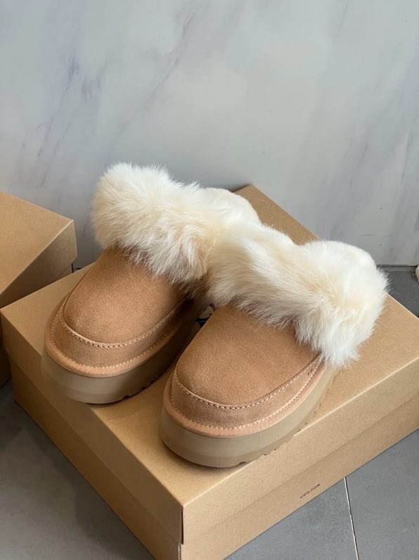 Шльопанці з хутром фото 3