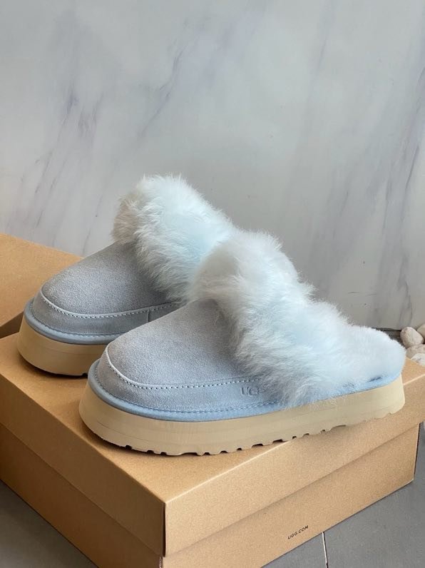 Шлепанцы с мехом фото 4