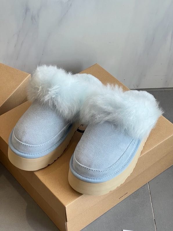 Шлепанцы с мехом фото 5