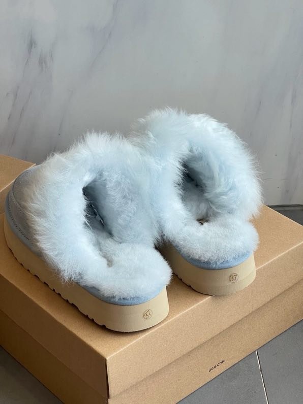 Шлепанцы с мехом фото 8