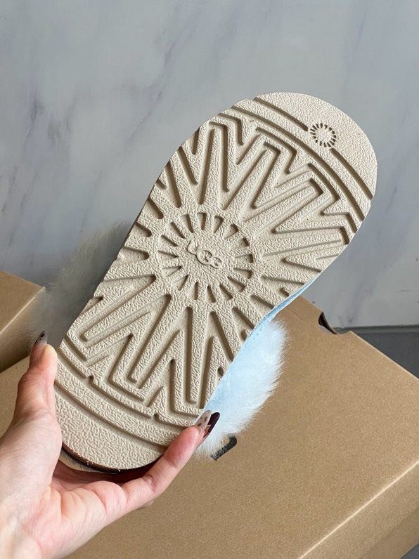 Шлепанцы с мехом фото 9