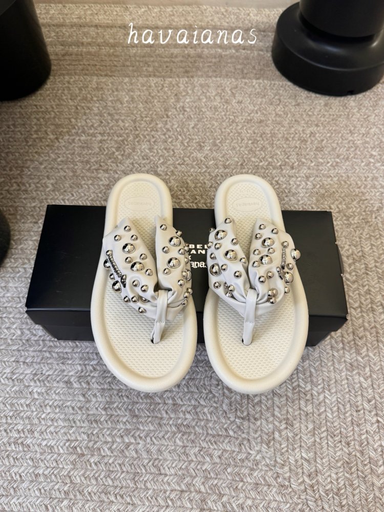 Шлепанцы женские Isabel Marant х Havaianas