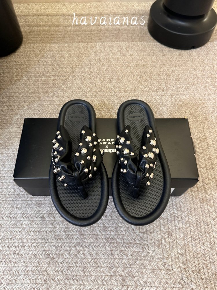 Шлепанцы женские Isabel Marant х Havaianas