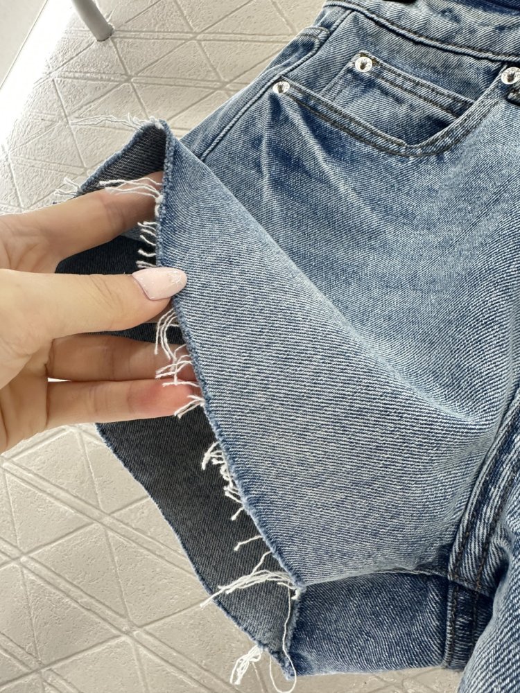 Шорты джинсовые женские фото 6