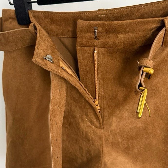 Шорти шкіряні жіночий фото 6