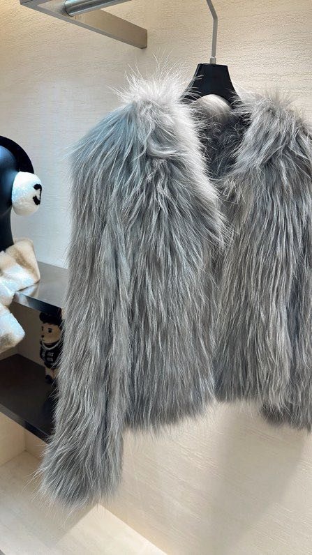 Шуба из лисьего меха фото 4