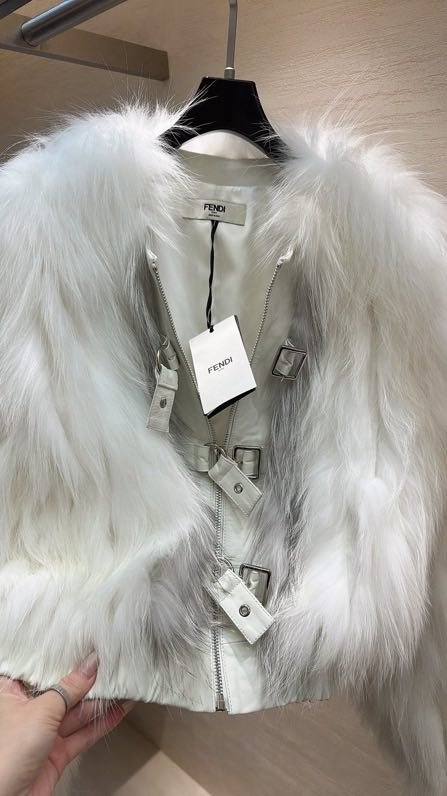 Шуба из лисьего меха фото 6