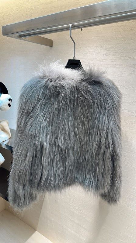 Шуба из лисьего меха фото 6