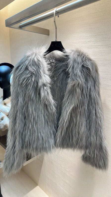 Шуба из лисьего меха фото 7