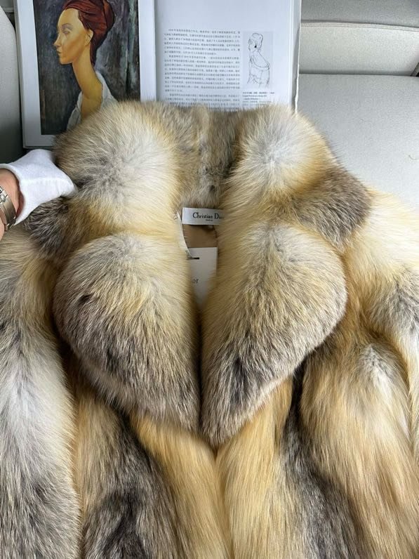 Шуба з лисячого хутра фото 9