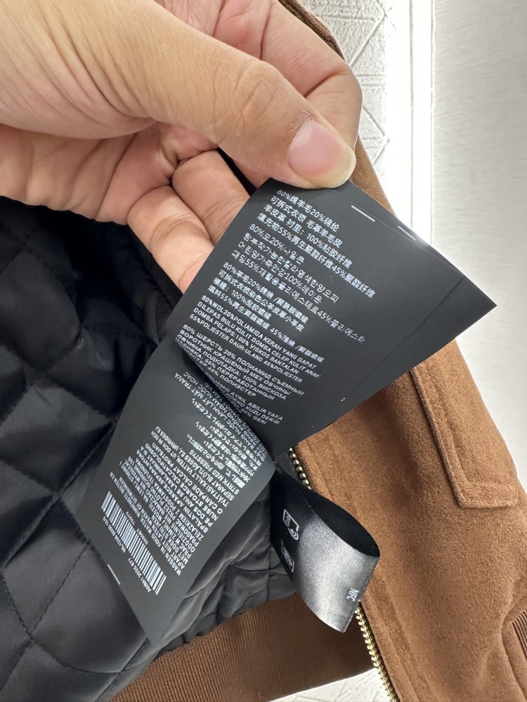 Стеганая куртка зі знімним хутряним коміром фото 9